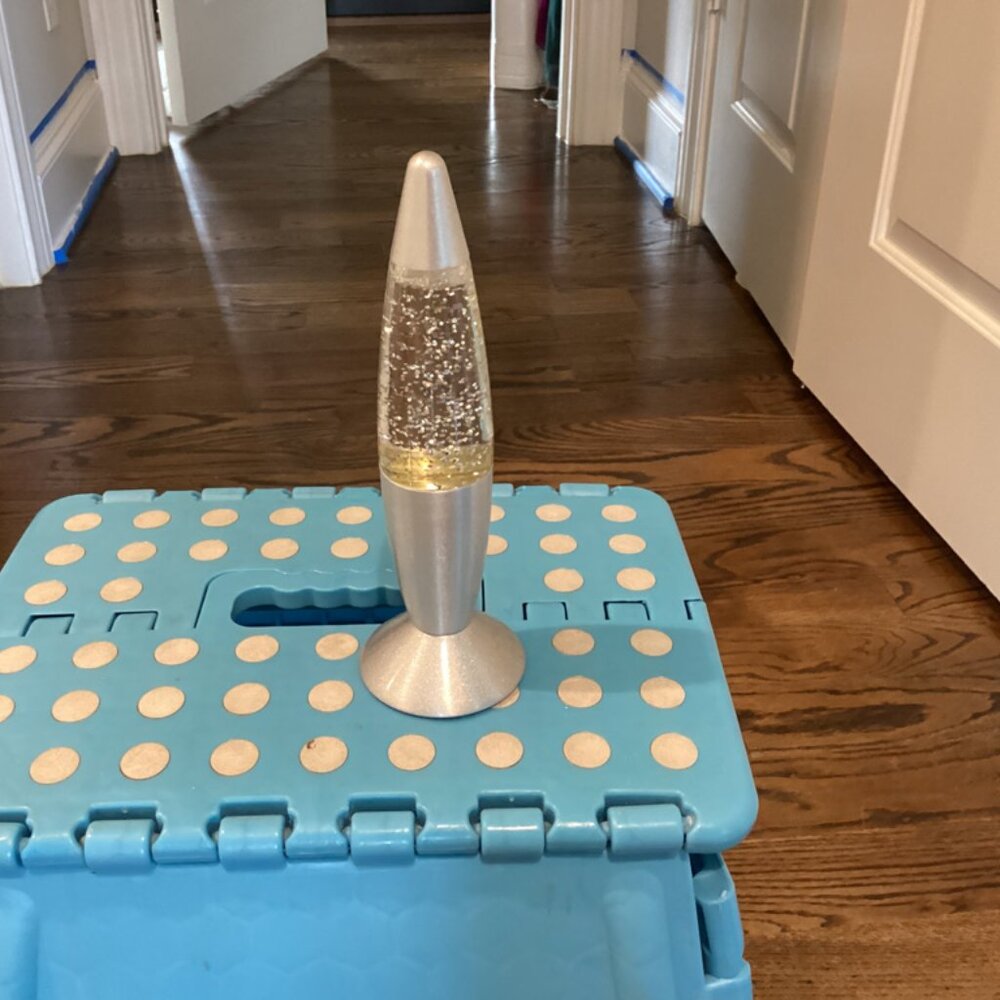 Glitter lamp